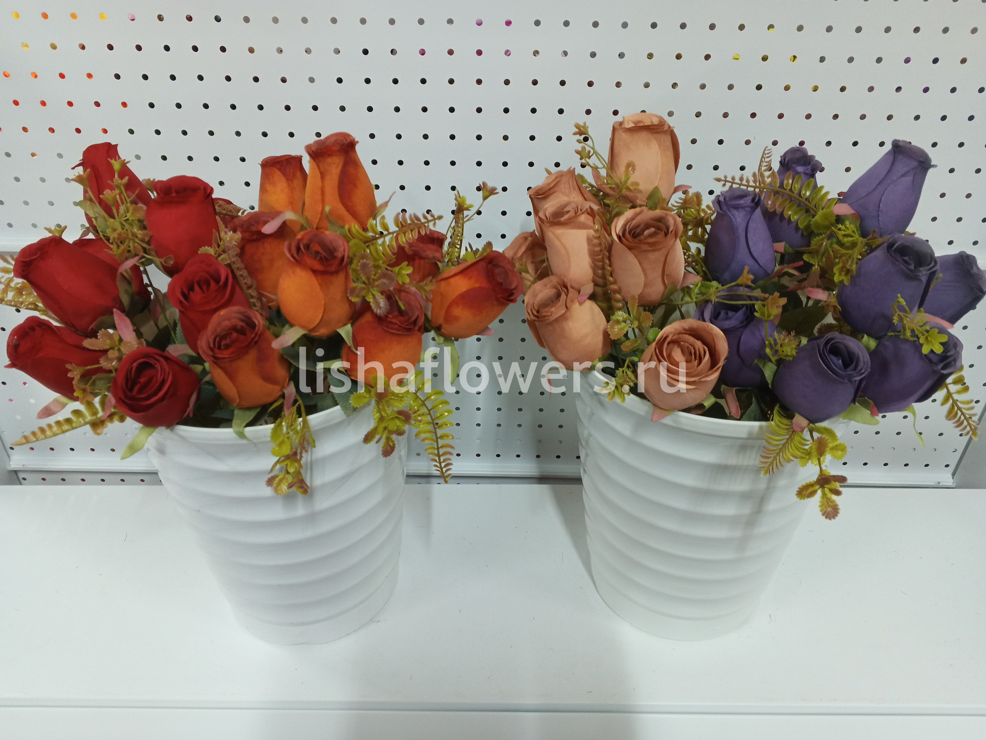Букет роза-бутон 9г 45см.Арт.3202